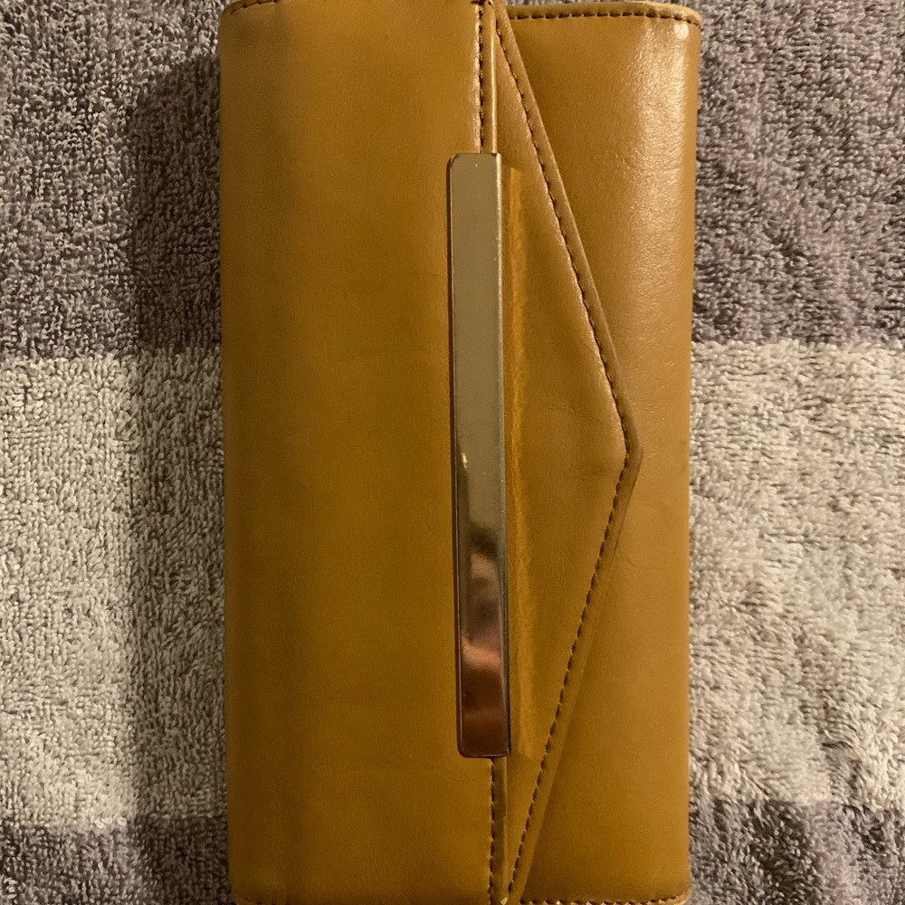 Tan Tri-Fold Wallet